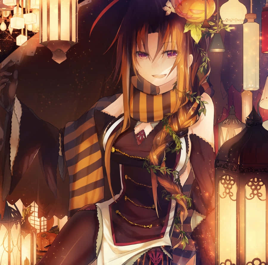 Halloween Anime Girl Pfp Wallpaper