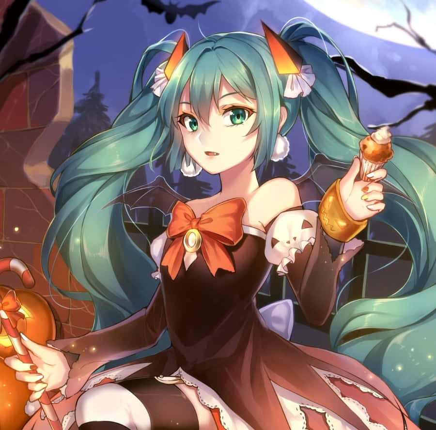Halloween Anime Girl Pfp Wallpaper