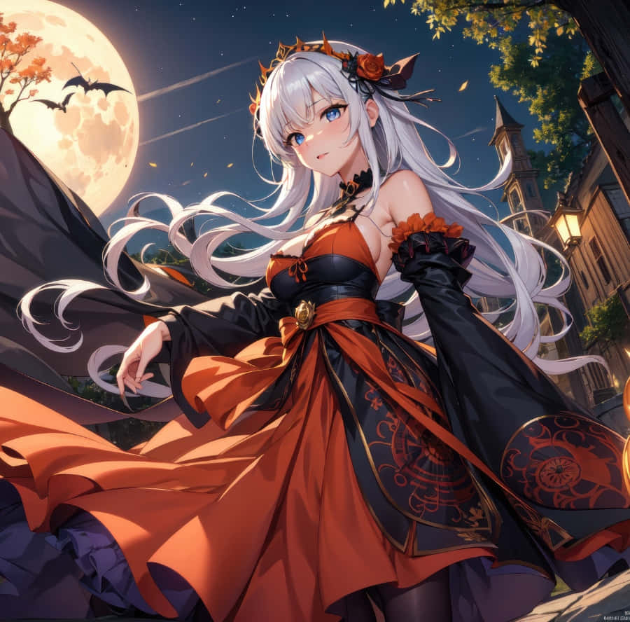 Halloween Anime Girl Pfp Wallpaper