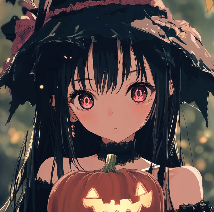 Halloween Anime Girl Pfp Wallpaper