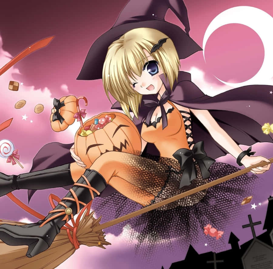 Halloween Anime Girl Pfp Wallpaper