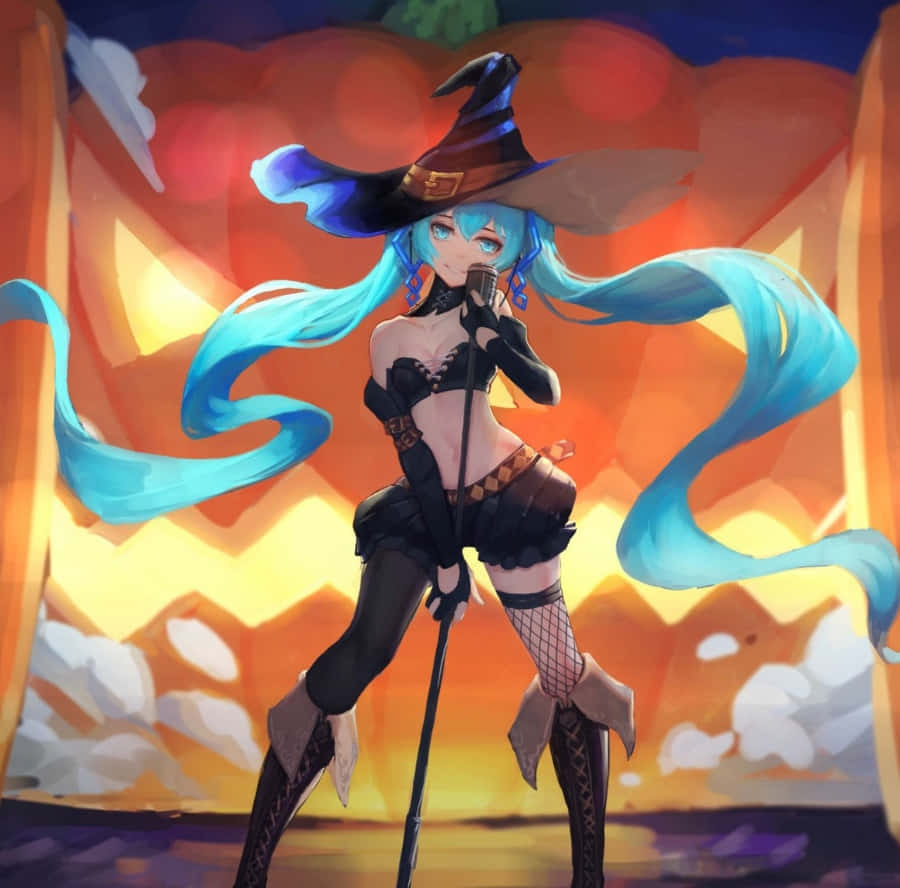 Halloween Anime Girl Pfp Wallpaper