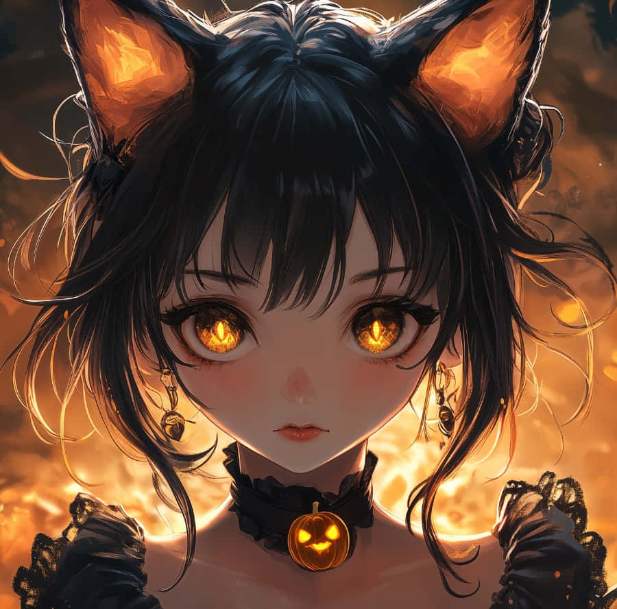 Halloween Anime Girl Pfp Wallpaper