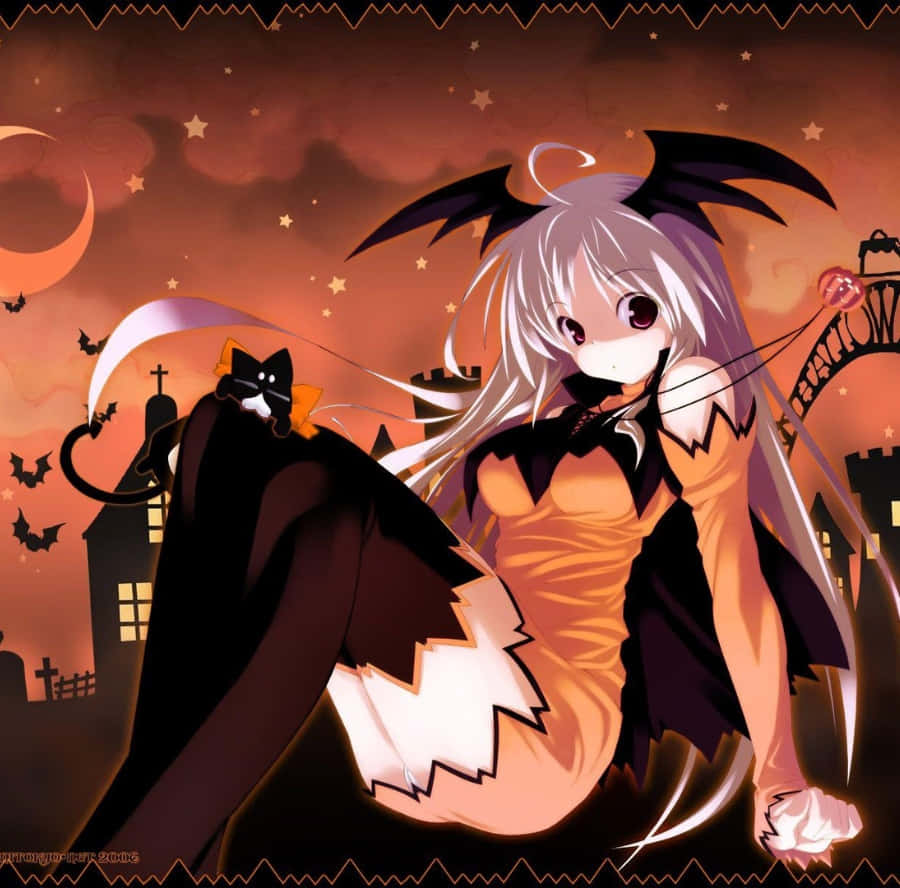 Halloween Anime Girl Pfp Wallpaper