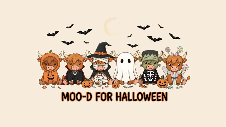 Halloween Cow Costume Ideas Wallpaper