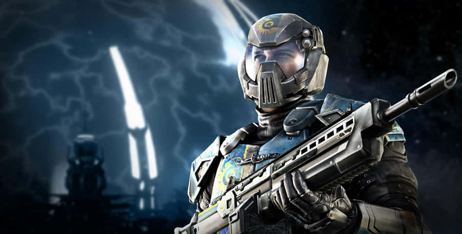 Halo Red Team In Action Wallpaper