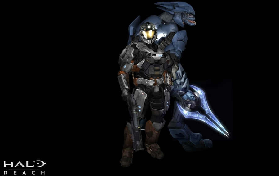 Halo Red Team In Action Wallpaper