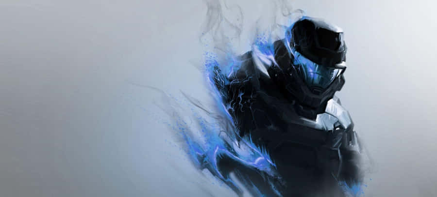 Halo Red Team In Battle Formation Wallpaper