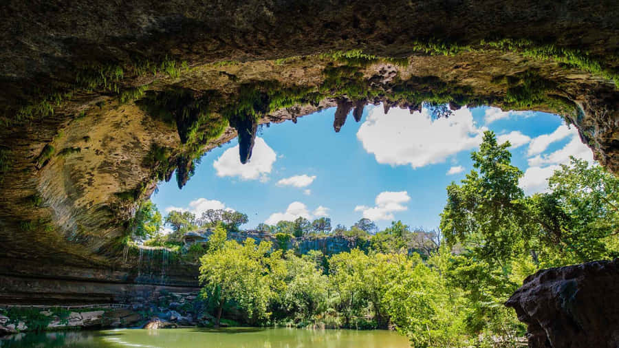 Hamilton_ Pool_ Preserve_ View Wallpaper