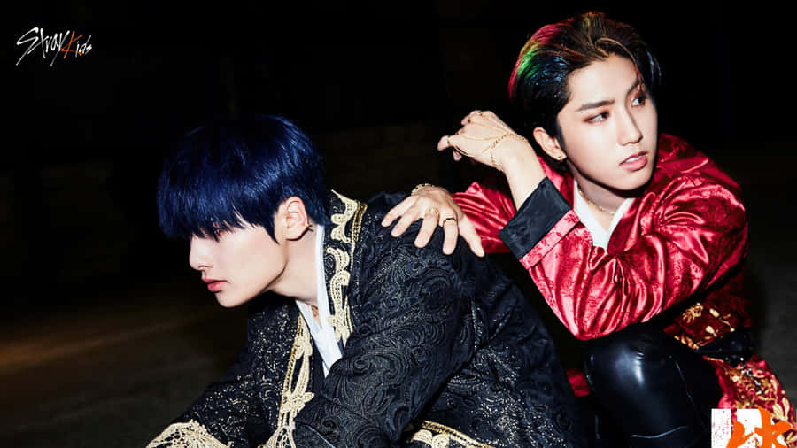 Han Stray Kids Dynamic Stage Moment Wallpaper