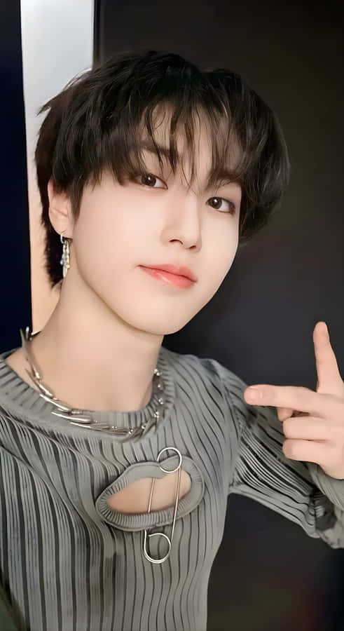 Han Stray Kids Selfie Wallpaper