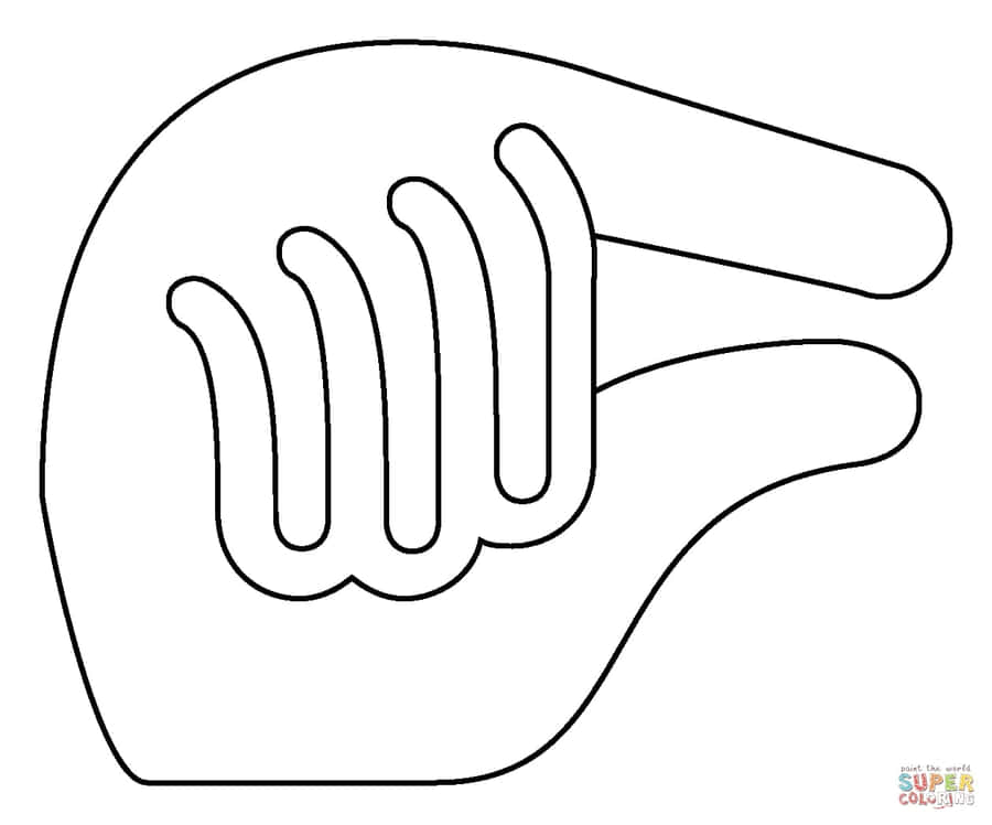 Hand Sketch Line Negligible Sign Wallpaper