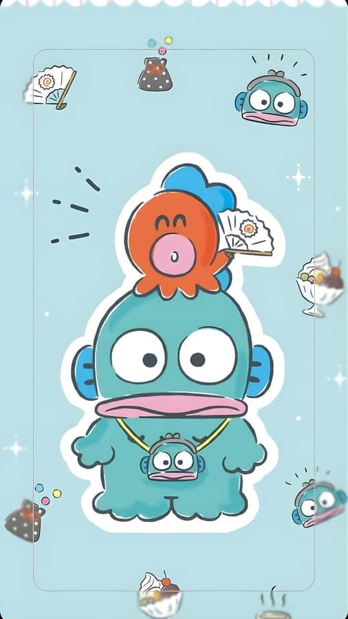 Hangyodon And Friends Wallpaper