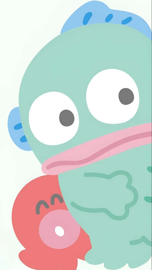 Hangyodon Character Close Up Wallpaper