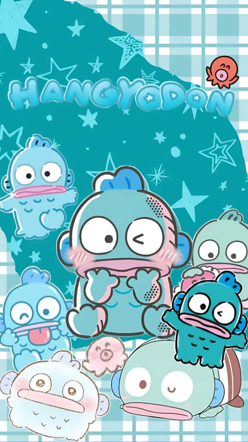 Hangyodon Character Collection Wallpaper