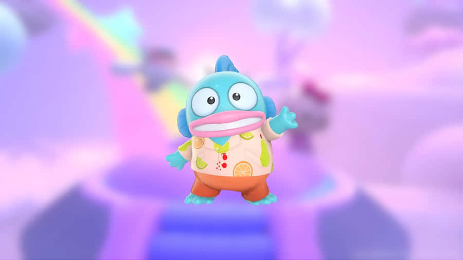 Hangyodon Character In Dreamscape Wallpaper