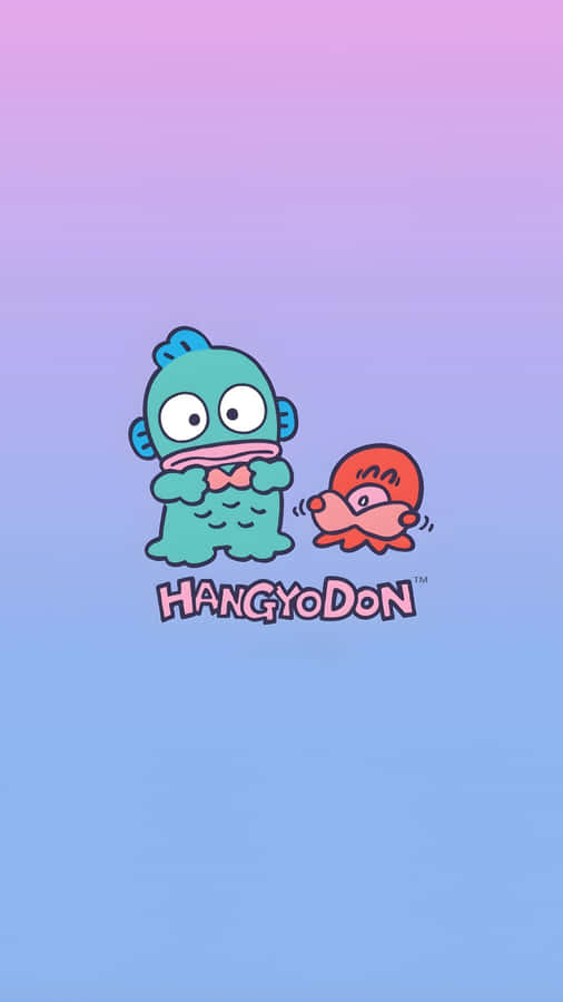 Hangyodon Cute Character Design Wallpaper