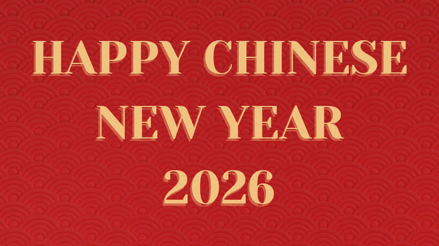 Happy Chinese New Year 2026 Wallpaper