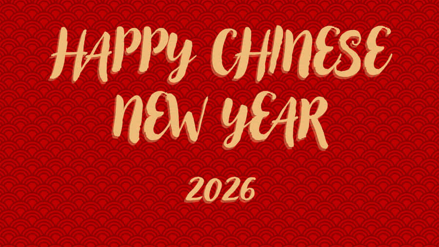 Happy Chinese New Year 2026 Wallpaper