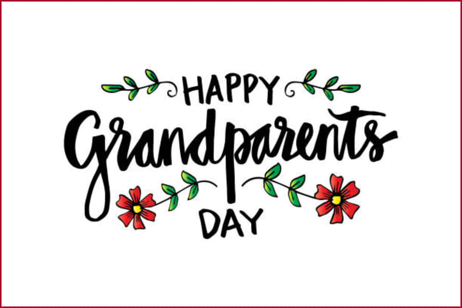 Happy Grandparents Day Celebration Wallpaper