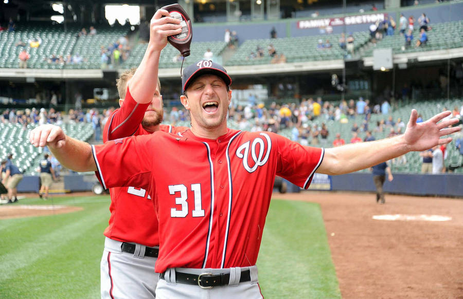 Happy Max Scherzer Wallpaper