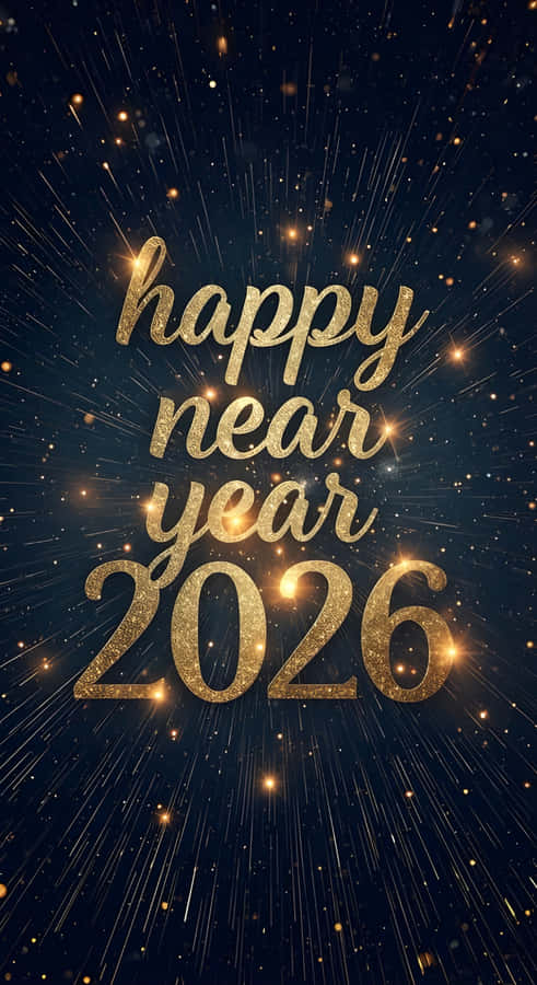 Happy New Year 2026 Wallpaper