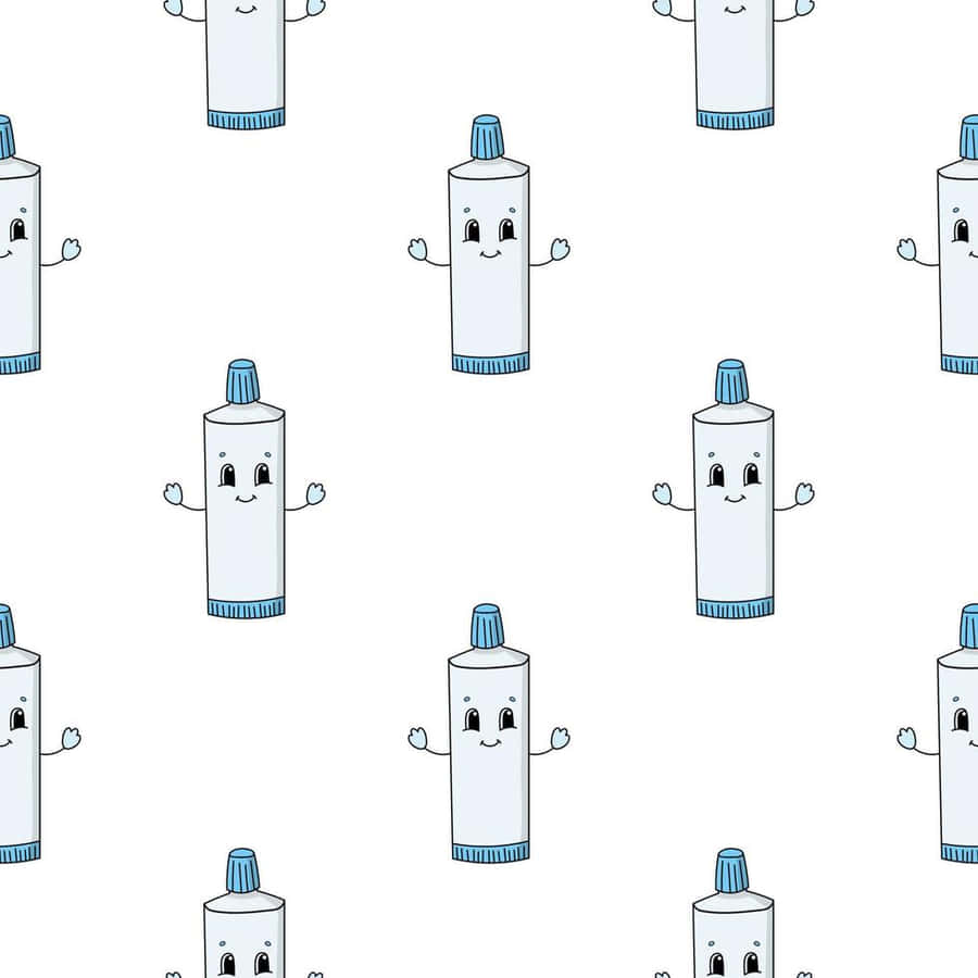 Happy Toothpaste Pattern.jpg Wallpaper