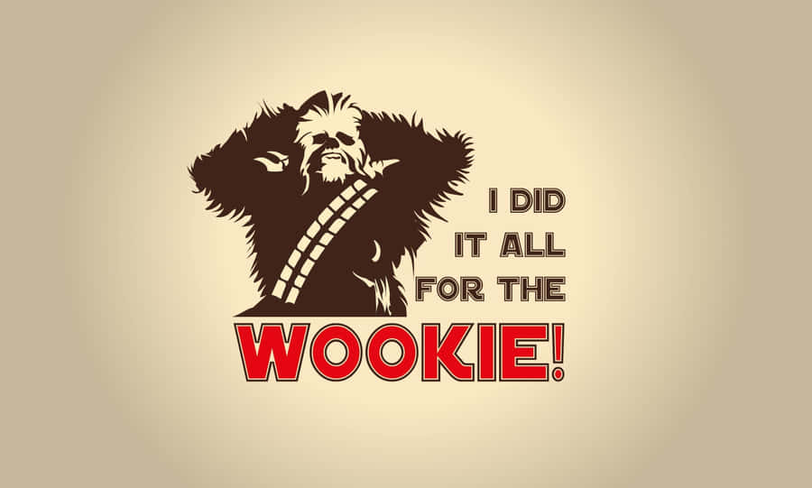 Happy Wookiee, Chewbacca, Warms The Hearts Of Star Wars Fans Wallpaper