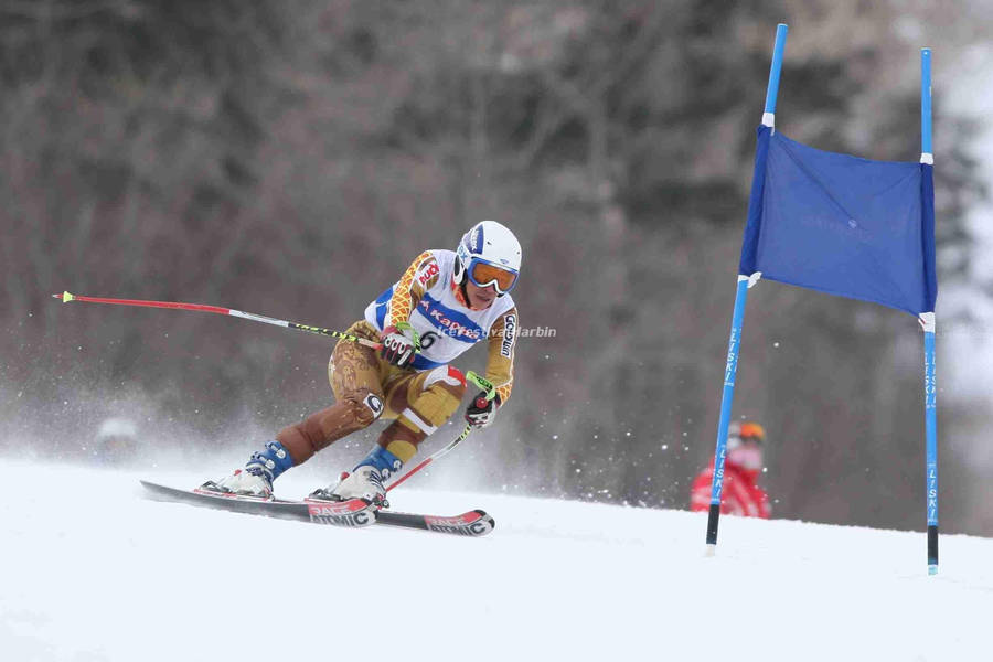 Harbin City Ice Ski Wallpaper