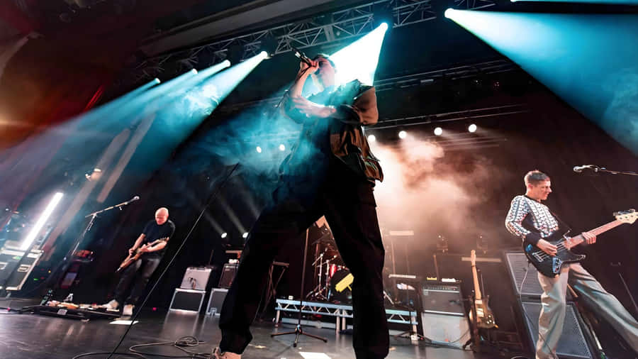 Hard Fi Live Performance Wallpaper