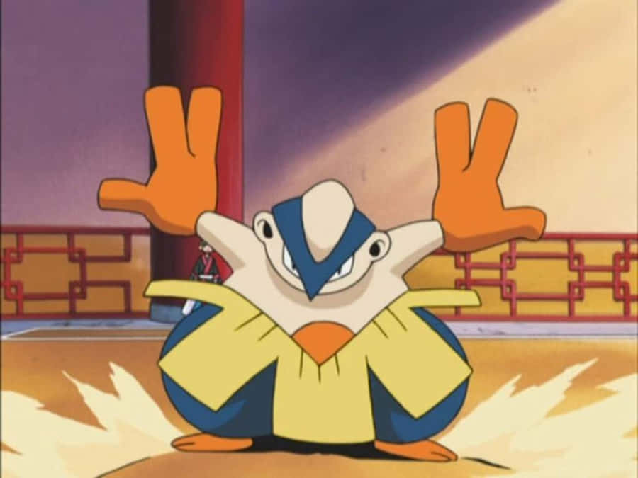 Hariyama Pushed Back Wallpaper