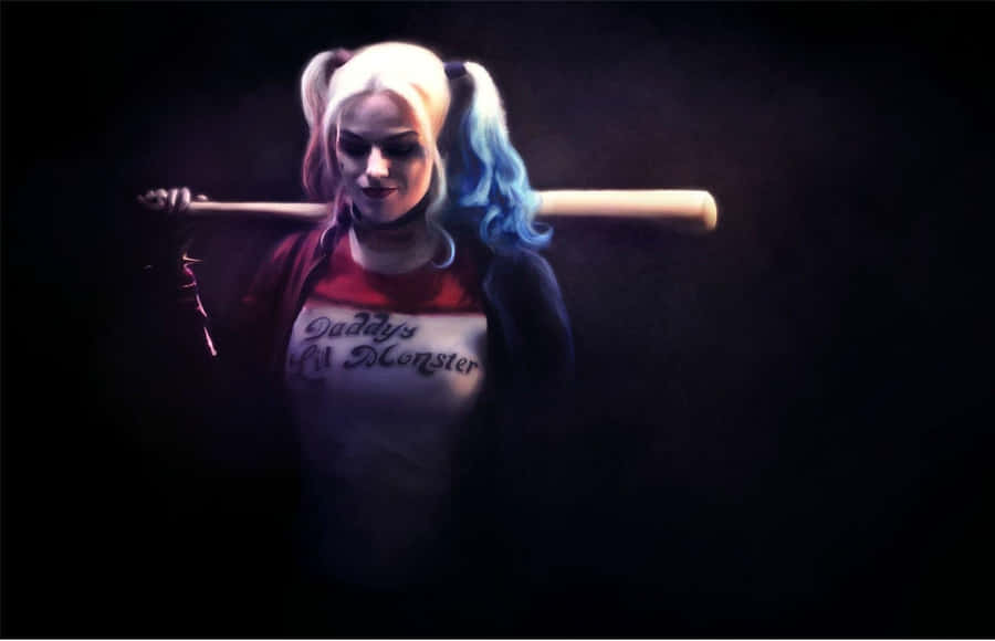 Harley Quinn Suicide Squad Baseball Bat Wallpaper