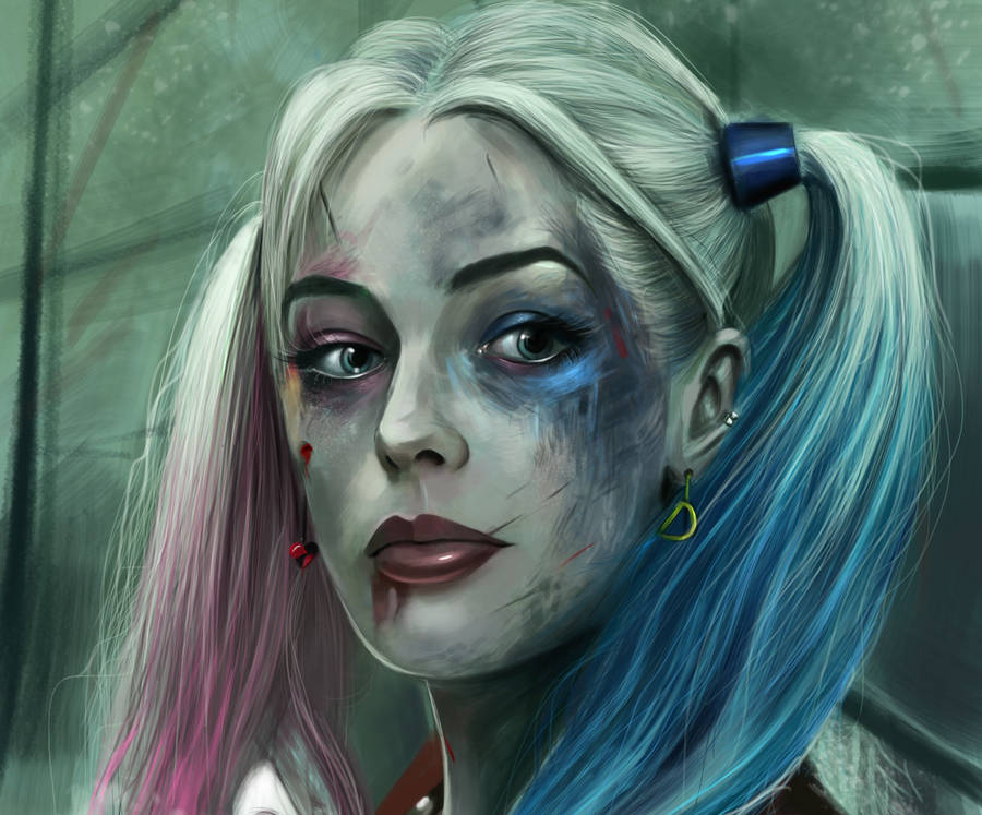 Harley Quinn: Sweetest Troublemaker On The Suicide Squad Wallpaper