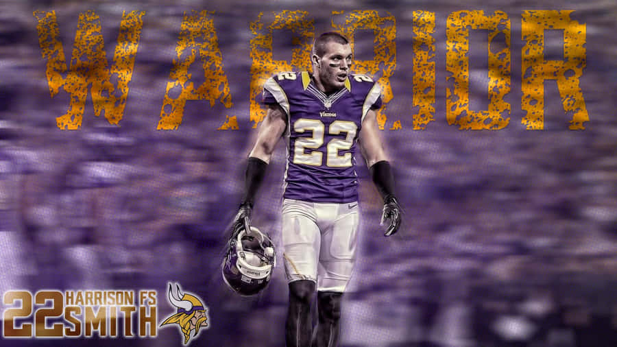 Harrison Smith Vikings Warrior Wallpaper