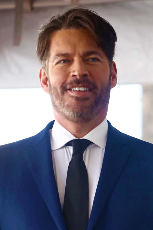 Harry Connick Jr. Striking A Confident Pose Wallpaper
