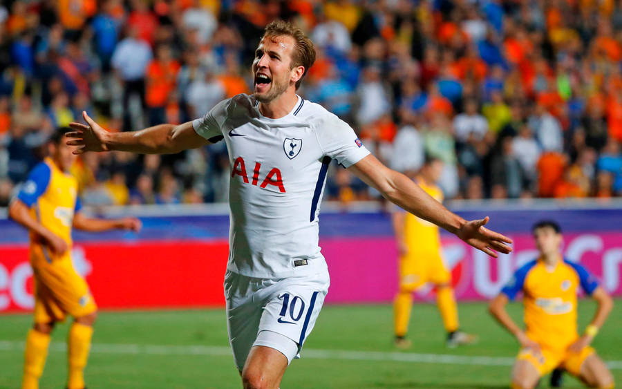 Harry Kane Tottenham Vs. Nicosia Wallpaper