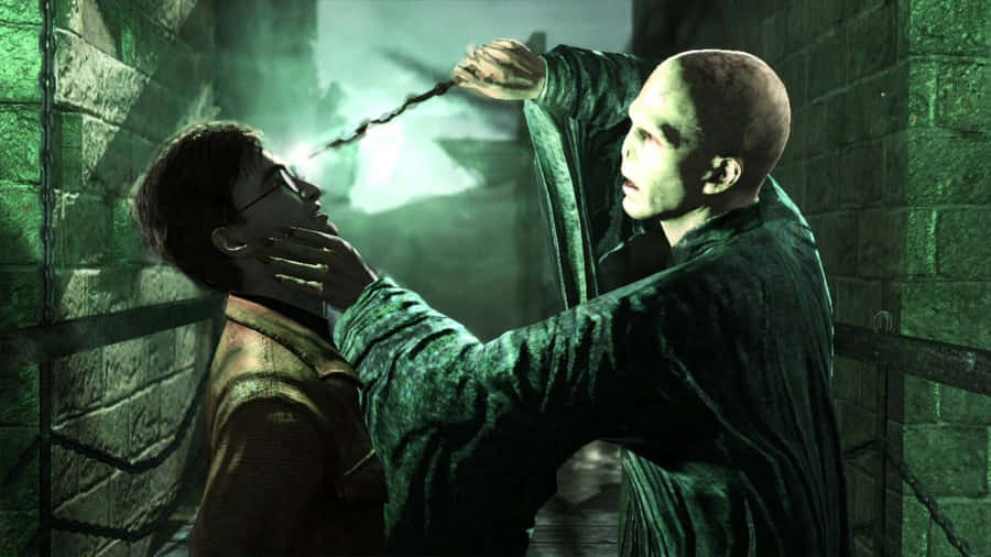 Harry Potter Voldemort Duel Wallpaper