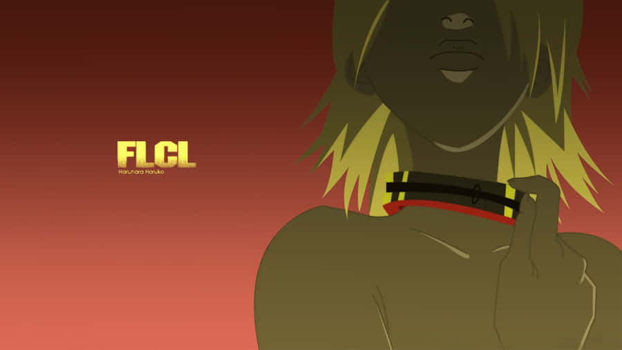 Haruko Haruhara Posing In An Action-packed Scene Wallpaper