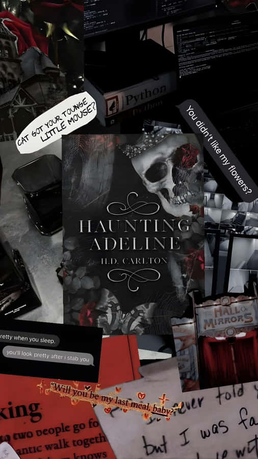 Haunting Adeline Book Cover Wallpaper