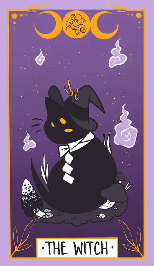 Have A Spooky Yet Fun Halloween In Purple Wallpaper