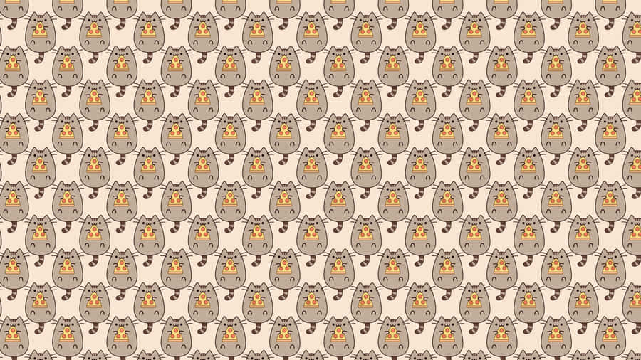 Have Fun Online With Pusheen Pc Wallpaper