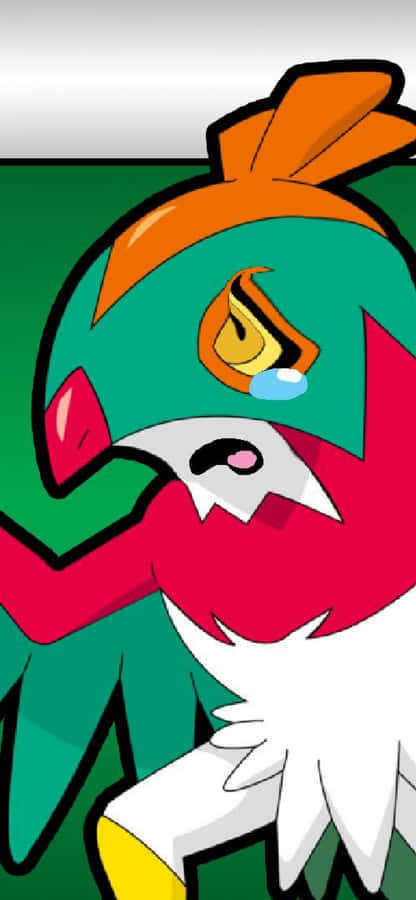 Hawlucha Phone Crying Wallpaper