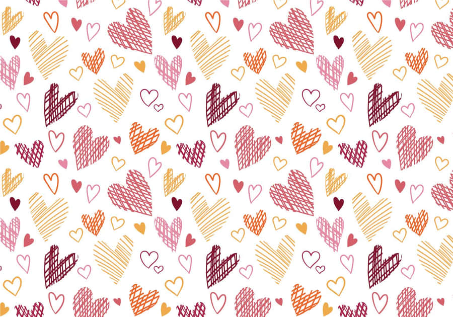 Heart Pattern Wallpaper Wallpaper