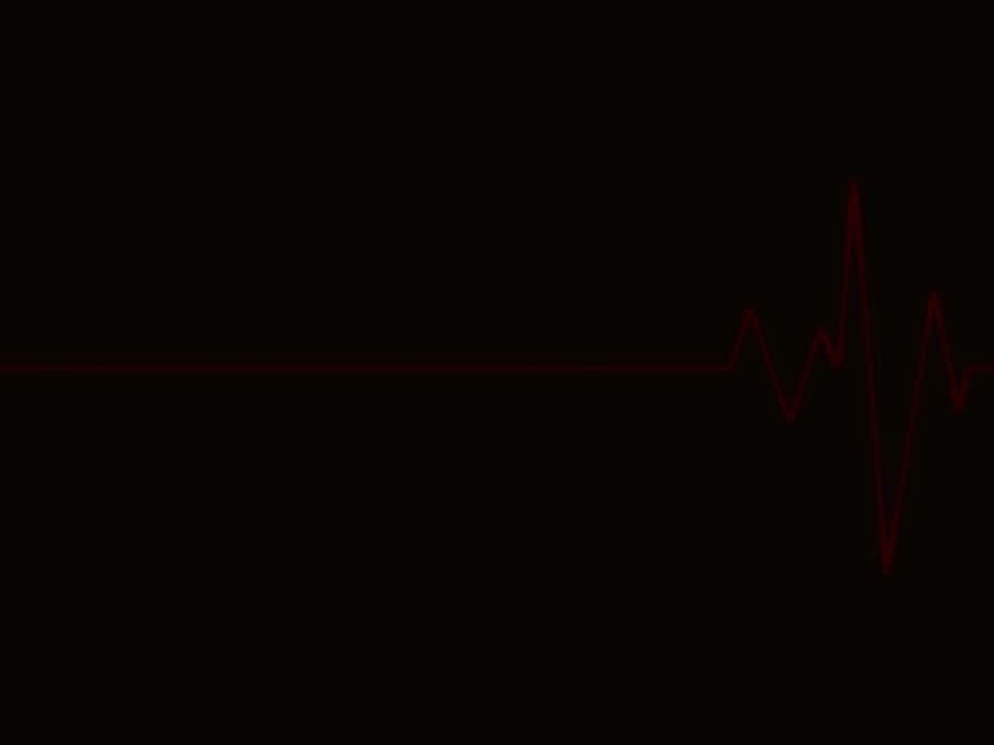 Heart Rate Pulsation On Monitor Screen Wallpaper