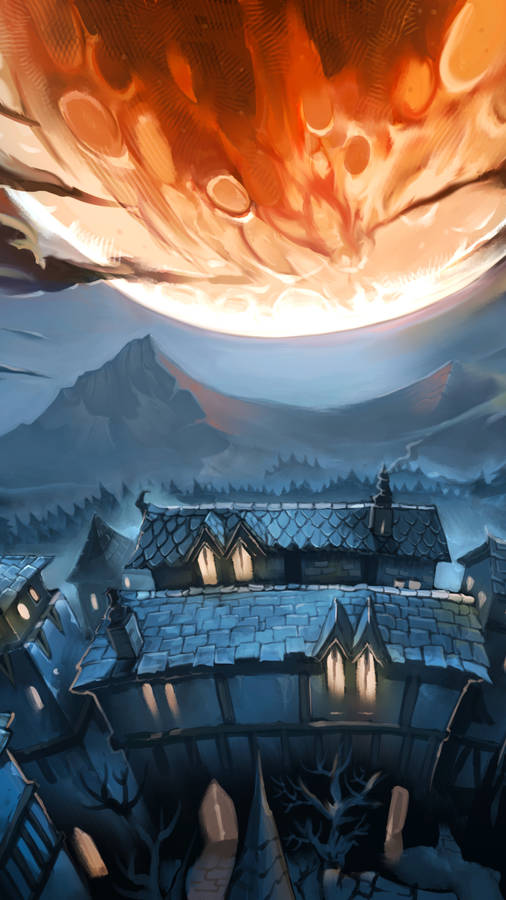 Hearthstone Phone The Witchwood Wallpaper