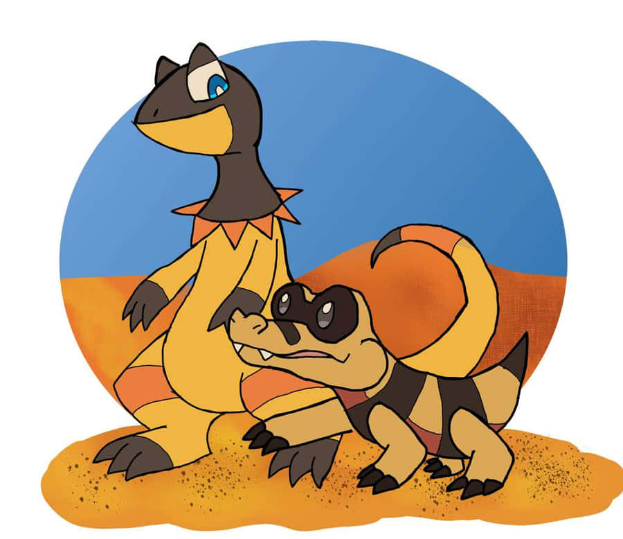 Heliolisk With Sandile Wallpaper