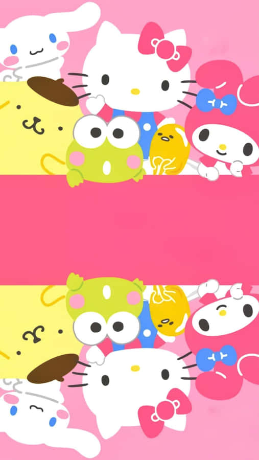 Hello Kittyand Friends Cartoon Wallpaper