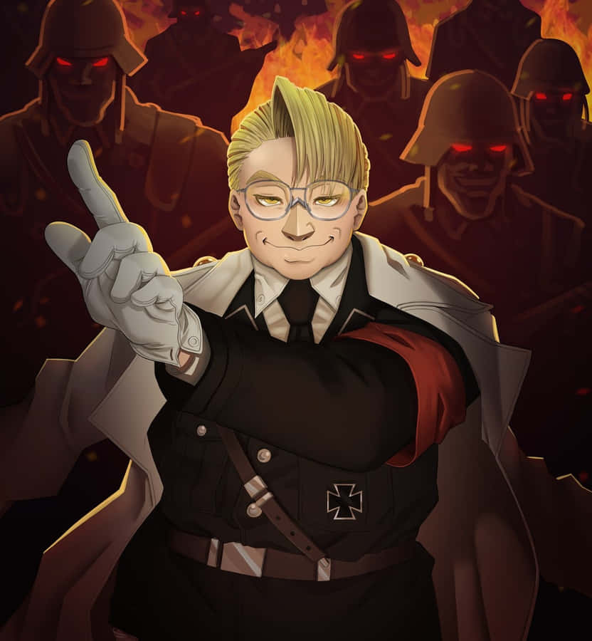 Hellsing The Major Commanding Wallpaper
