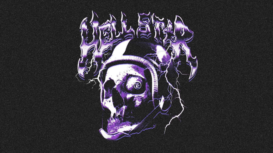 Hellstar Logo Design Wallpaper