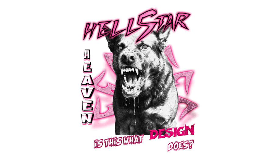 Hellstar Logo Design Concept Wallpaper